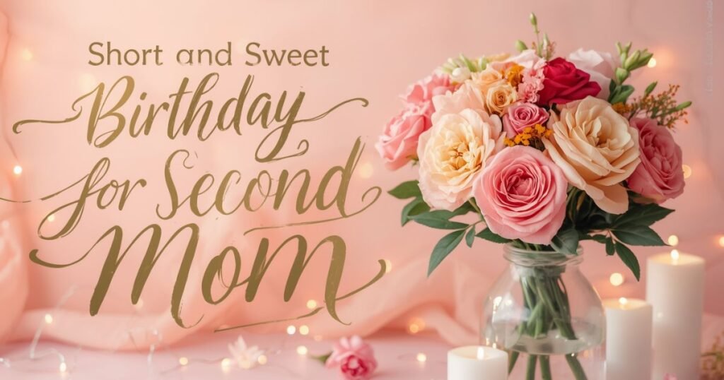 Second Mother Birthday Messages
