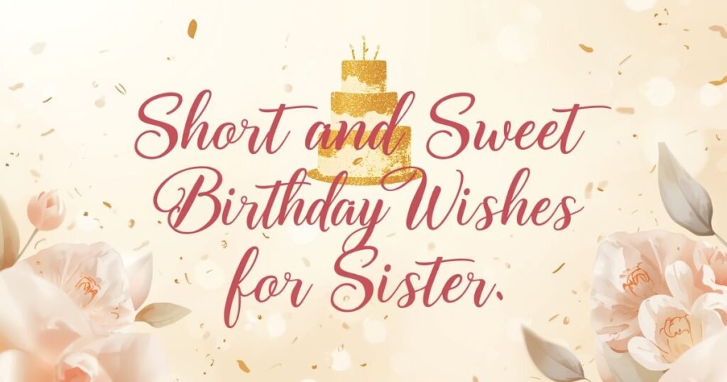 emotional long birthday wishes for sister