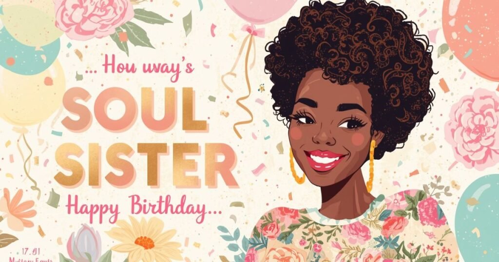 Unique Birthday Messages for Soul Sister