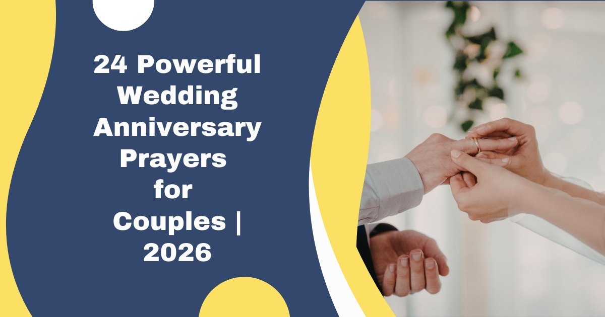 Wedding Anniversary Prayers