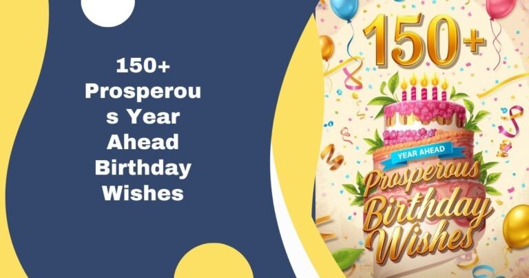 150+ Prosperous Year Ahead Birthday Wishes