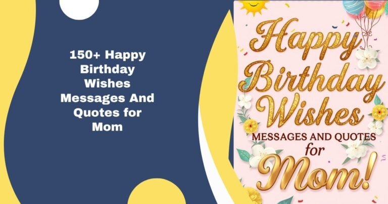 Happy Birthday Wishes Messages And Quotes for Mom