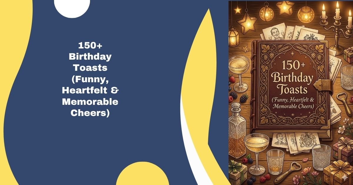150+ Birthday Toasts (Funny, Heartfelt & Memorable Cheers)
