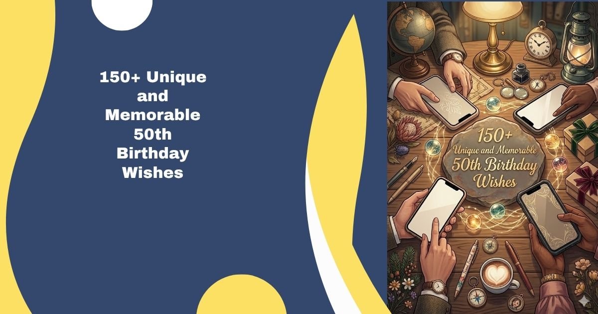 Unique and Memorable 50th Birthday Wishes